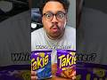 RED TAKIS VERSUS BLUE TAKIS?! 🫠#takis #redvsblue shorts #chips
