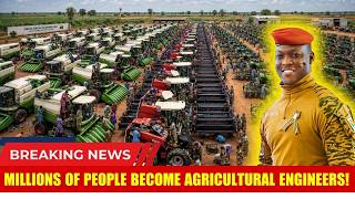 African Shock: Ibrahim Traoré Changes Millions of Lives by Becoming an Agricultural Engineer!