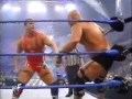 Stone Cold and Triple H vs Kurt Angle and Booker T ...