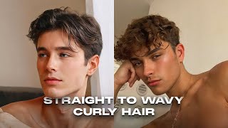 Straight to Wavy/Curly Hair (No BS Guide)