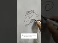 Darsh Viralsignature Callgraphy Calligraphy Signature Ytshorts Trendingshorts