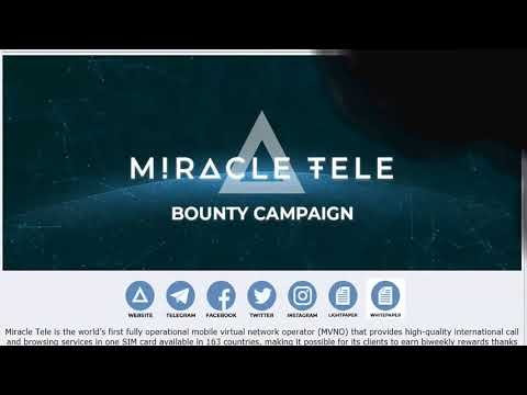 #MIRACLETELE. Заработок от телефонной компании MIRACLETELE.