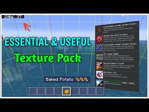 Top 5 USEFUL & ESSENTIAL Minecraft Pe Survival Texture Pack | Best MCPE Resource Pack |Game Smasherz