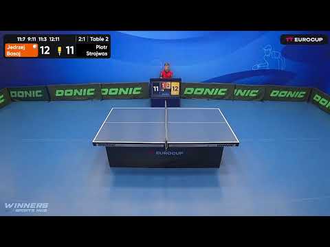 18:25 Jedrzej Basaj 3-1 Piotr Strojwas  20.06.2023 | TT Euro.Cup Poland Master.