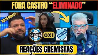 INACREDITÁVEL!  Foi assim a reação do Farid e  do Bagé com a eliminação do Grêmio para o Bolivar.