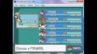 preview picture of video 'all johto and kanto starters in pokemon liquid crystal(READ DESCRIPTION FIRST)'