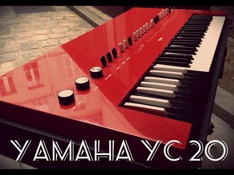 RARE Yamaha Yc 20 1970 Ivory combo organ image 9