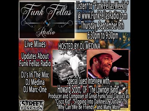 Interview Of Howard Scott - The Founding And Original Member of the Band War On Funk Fellas Radio