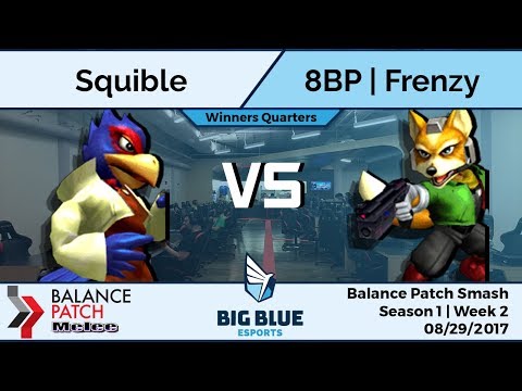 Balance Patch Melee 2 - Squible vs. 8BP | Frenzy - Winners Quarters