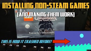 Steam Deck: Installing Tricky Non-Steam Games (GOG; Lego Pirates of the Caribbean)