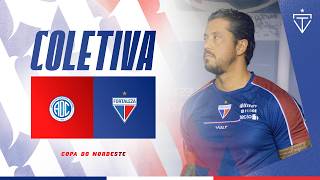 🎙️ COLETIVA COM THIAGO CARPINI | CONFIANÇA 1x2 FORTALEZA | COPA DO NORDESTE 2026