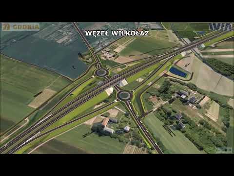 Visualization of S19 (Via Carpatia) Niedrzwica Duża - Kraśnik North (04/2019)