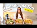 3 SALADES d’été INCROYABLES à 3€ par personne (niveau resto)