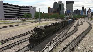 Trainz Railroad Simulator 2022 (TRS22) - EMD GP38-2 - Delivering Boxcars - 4K UHD