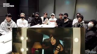 INSIDE SEVENTEEN REACTION DE (ENTRE NOSOTROS) ❌🧭❌ VEVO.