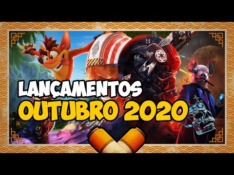 LANÇAMENTOS DOS GAMES - OUTUBRO 2020
