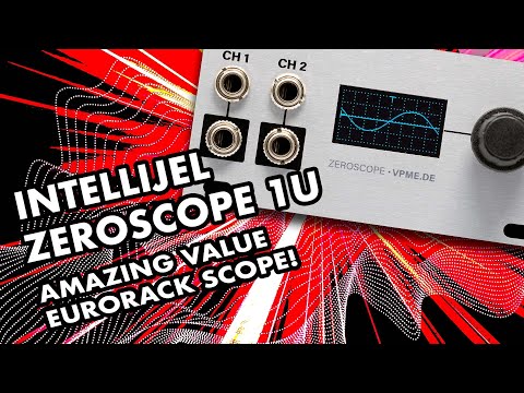 Intellijel Zeroscope 1U Oscilloscope / Tuner image 2