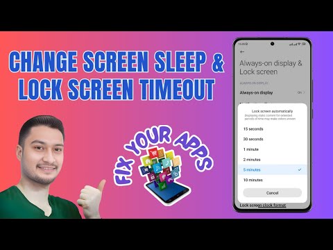 How to Change Screen Sleep & Lock Screen Timeout on Android