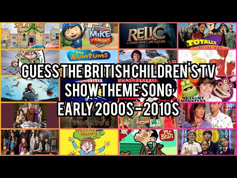 Guess The British Children's TV Show Theme Song Quiz | Early 2000s - 2010s (CBBC, Cbeebies, Citv)