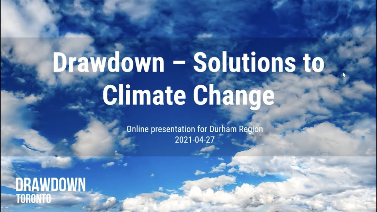Project Drawdown – Solutions to Climate Change