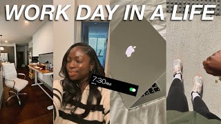 WORK DAY IN MY LIFE 👜 | wfh day, health habits, my fav products lately