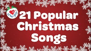 Top 21 Popular Christmas Songs and Carols Playlist 🎅