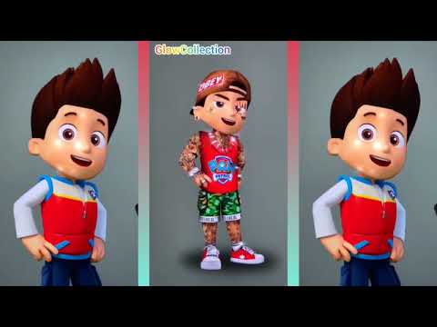 Ryder Paw Patrol Glow Up Into Bad Boy - Paw Patrol The Movie