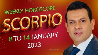 Scorpio Weekly horoscope 8 January to 14 January 2023