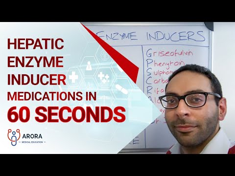 Hepatic Enzyme Inducer Medications in 60 seconds
