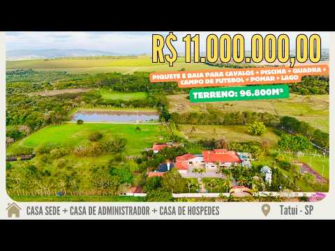 Sítio / Haras à venda na cidade de Tatuí-SP | INTERIOR DE SÃO PAULO-SP