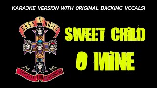 Download lagu GUNS N' ROSES - SWEET CHILD O' MINE (KARAOKE VERSION WITH ORIGINAL BACKING VOCALS! mp3