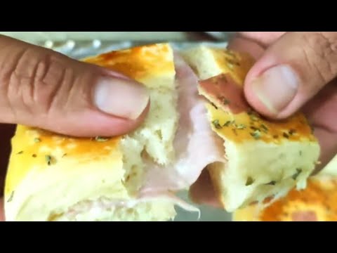 SALGADO ASSADO DE PRESUNTO E QUEIJO! Veja como fazer