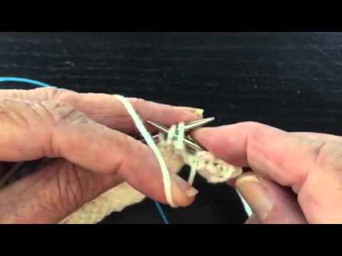 How To Decrease P2tog Purl Two Together Continental Style
