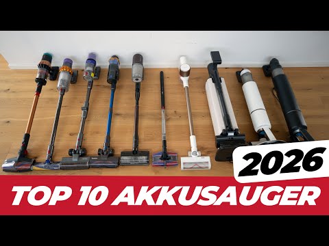 AKKU STAUBSAUGER TEST 2026 – Die 10 besten Akkusauger | & Testsieger!