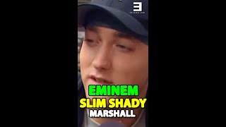 Eminem Explains The Difference Between Eminem, Slim Shady and Marshall😱