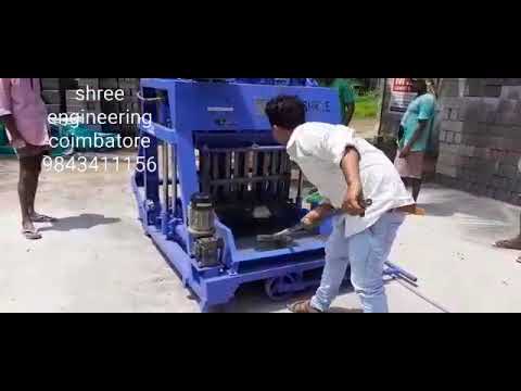 Hydraulic Concrete Block Making Machine