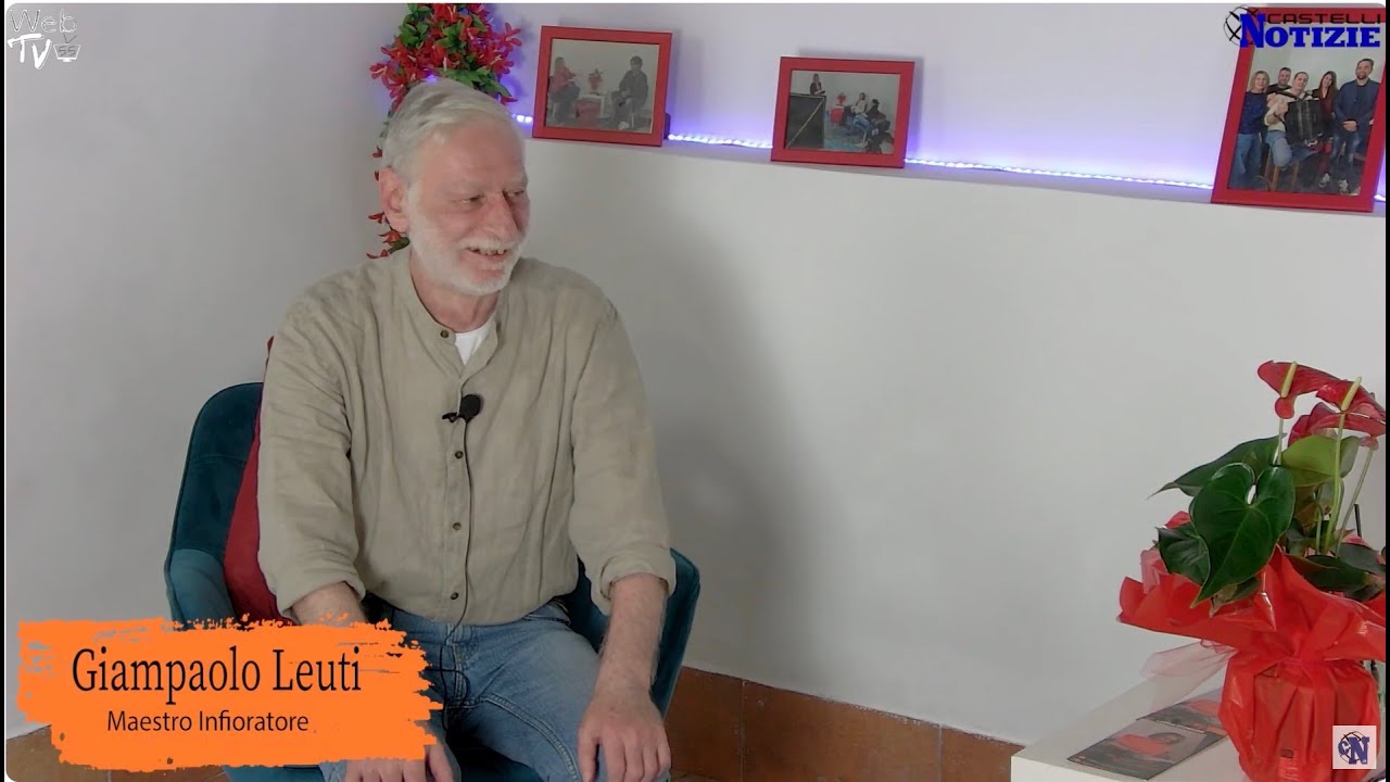 Il maestro infioratore Giampaolo Leuti presenta la 247^ Infiorata di Genzano di Roma | A Tu per Tu