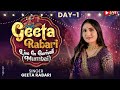 LIVE Geeta Rabari Garba 2025 Day 1 Borivali Mumbai Navratri Special Nonstop Garba