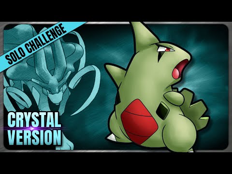 Larvitar Only - Pokemon Crystal - Another Rock/Ground type...
