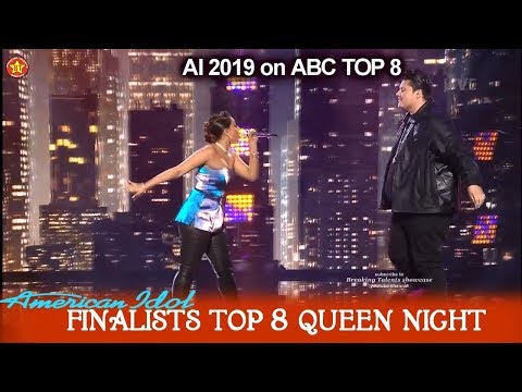 Alyssa Raghu & Wade Cota Duet “Ain't No Mountain High Enough” Queen Night | American Idol 2019 Top 8 Video