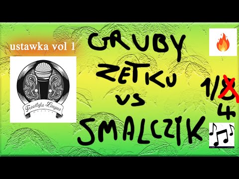 [1/4] GRUBY ZETKU VS SMALCZYK Ustawka 1 Sezon7 Poznań Freestyle