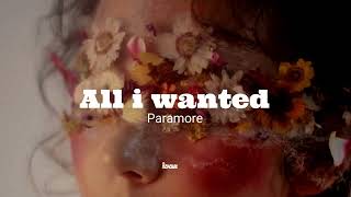 All i wanted - Paramore// traduccion al español