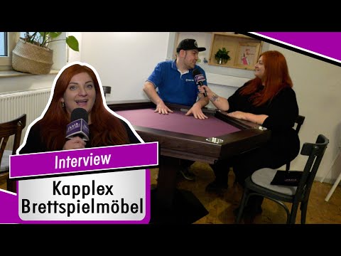 Interview: KAPPLEX Brettspielmöbel - Neuheiten und mehr
