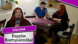 Interview: KAPPLEX Brettspielmöbel - Neuheiten und mehr