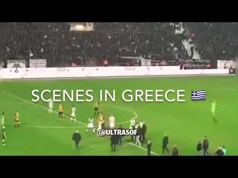 Greek football - PAOK v AEK