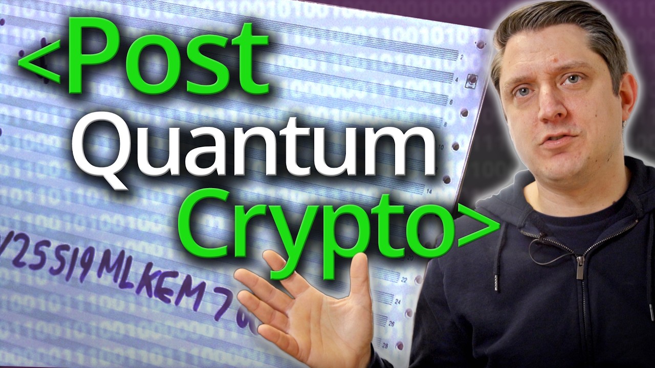 Post Quantum Cryptography - Computerphile