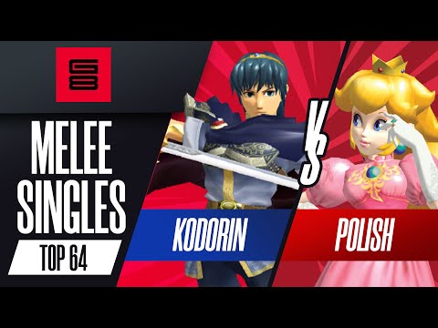 Kodorin vs Polish - Top 64 Melee Singles - G8 | Marth vs Peach