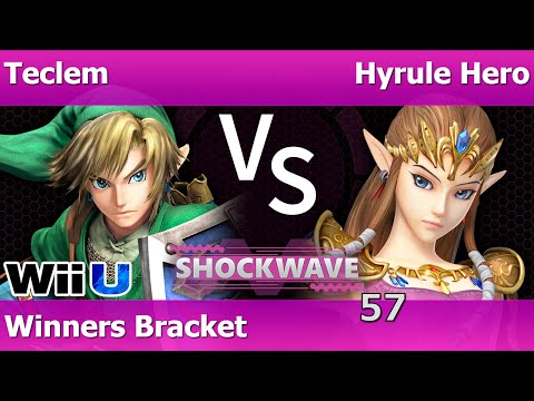 SW 57 Smash 4 - Teclem (Link) vs Hyrule Hero (Zelda) - Winners Bracket