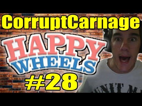 Happy Wheels Episode 28 - ROCK CHASER EPIC!!