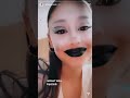 ariana grande and gottmik being iconic on their instagram stories for 26 seconds